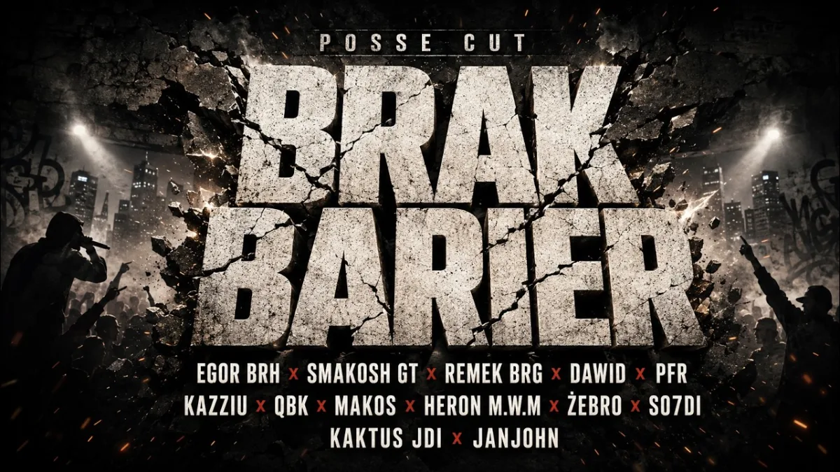 Premiera teledysku "BRAK BARIER”. Duże kolabo prosto z Wysp Brytyjskich