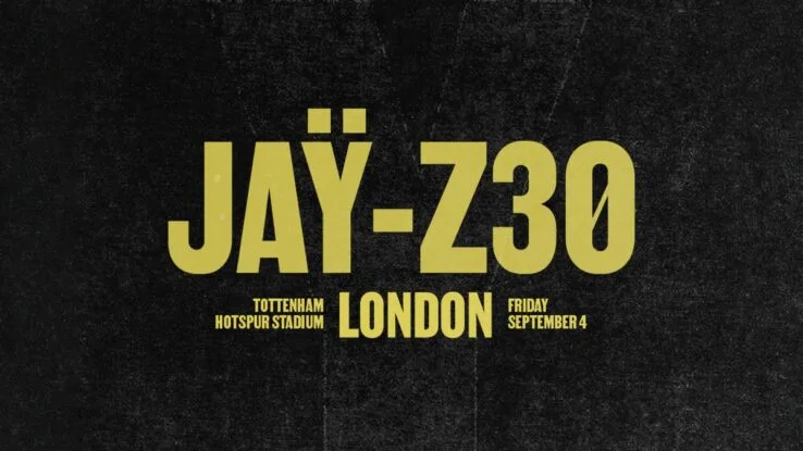 JAŸ-Z ogłasza wielki solowy koncert w Londynie z okazji trzydziestolecia kariery