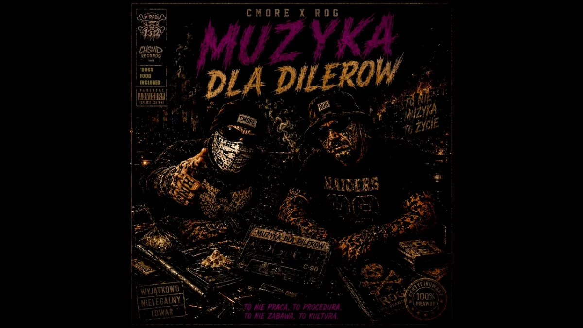 CMORE i ROG zapowiadają album "Muzyka Dla Dilerów”. W sieci pojawił się singiel "Miliony Świateł”